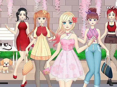 Anime Girls Fashion Makeup
